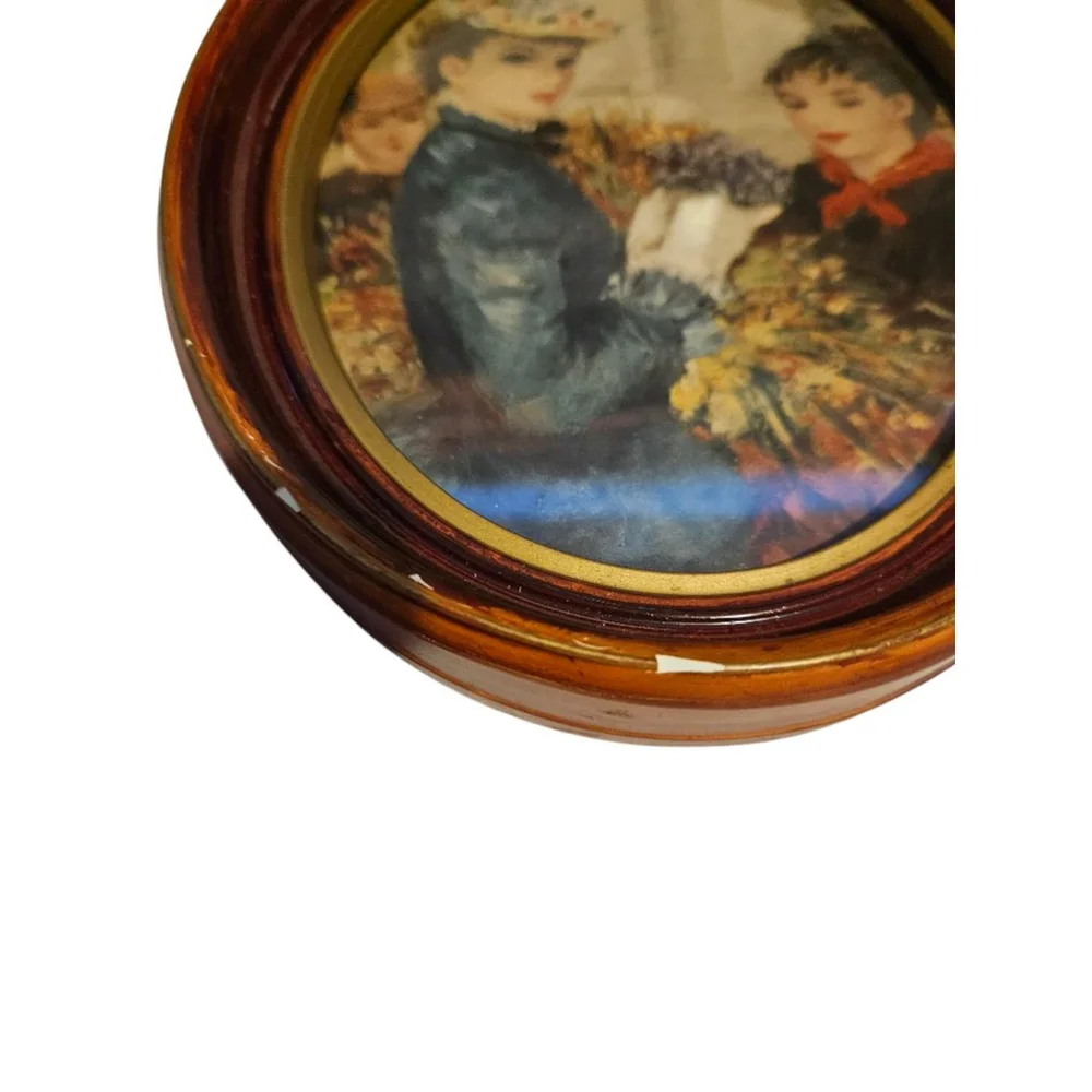 Cherry Jeffe Huldah, Mid-Century Persian Women in Flower Market Framed Picture